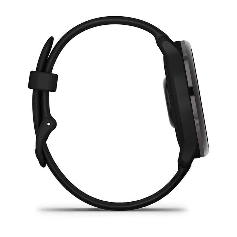 Смарт-часы Garmin Vivoactive 6 - 42 mm, Темно-серый, черный силиконовый ремешок 5
