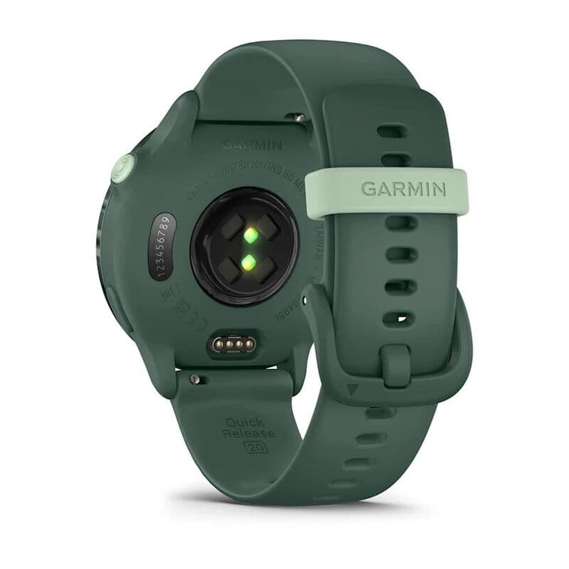 Смарт-часы Garmin Vivoactive 6 - 42 mm, Яшмовый, зеленый силиконовый ремешок 7