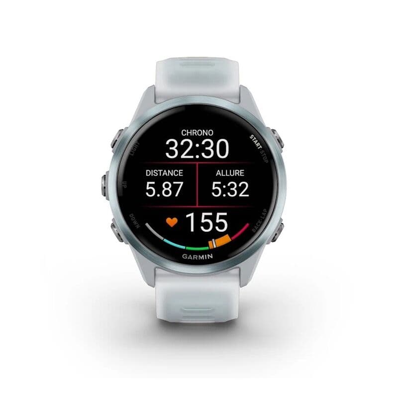 Смарт-часы Garmin Forerunner 570 - 42 mm, Облачно-голубой алюминий с облачно-голубым ремешком 6
