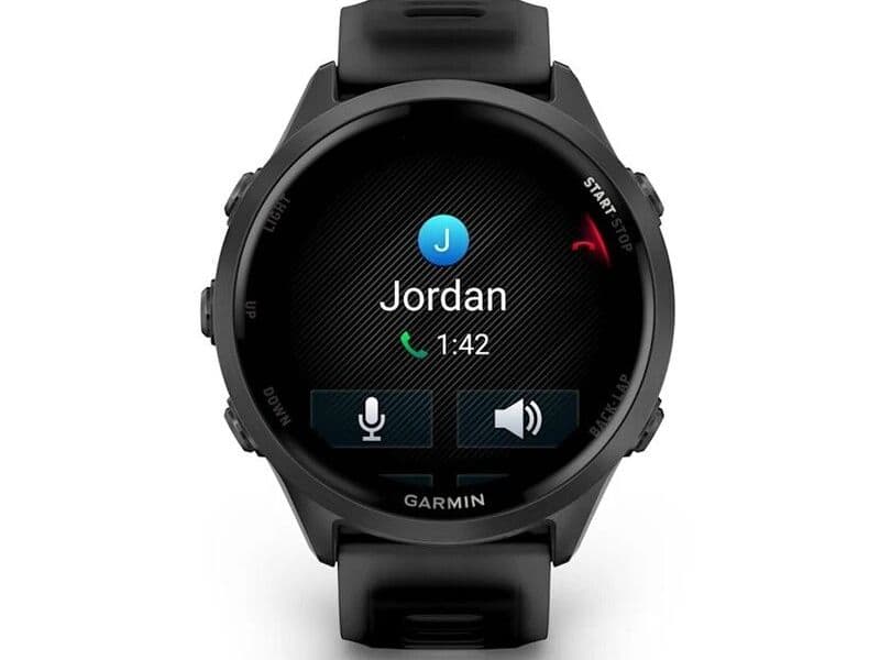 Смарт-часы Garmin Forerunner 570 - 47 mm, Сланцево-серый алюминий с черным ремешком 4
