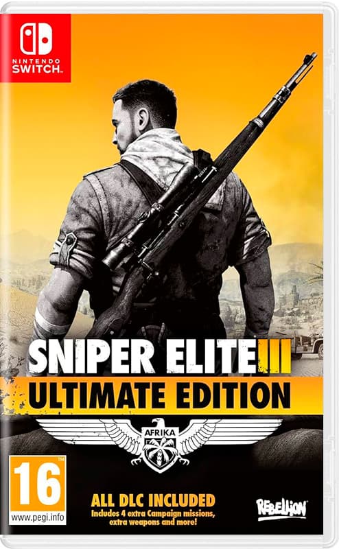 Игра Sniper Elite III. Ultimate Edition (Nintendo Switch, полностью на русском)