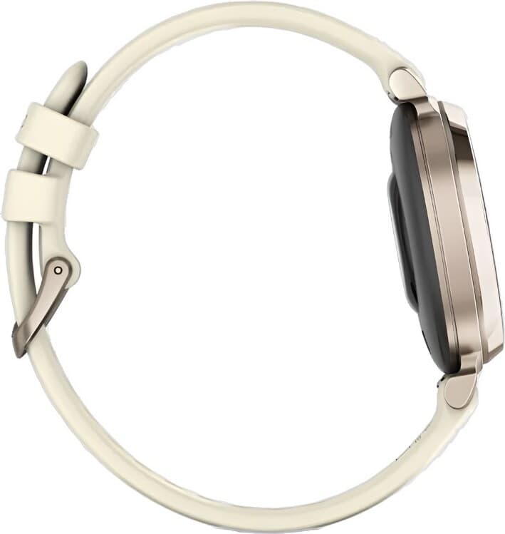 Смарт-часы Garmin Lily 2 - 35 mm, безель цвета кремовое золото, силиконовый ремешок цвета кокоса 5