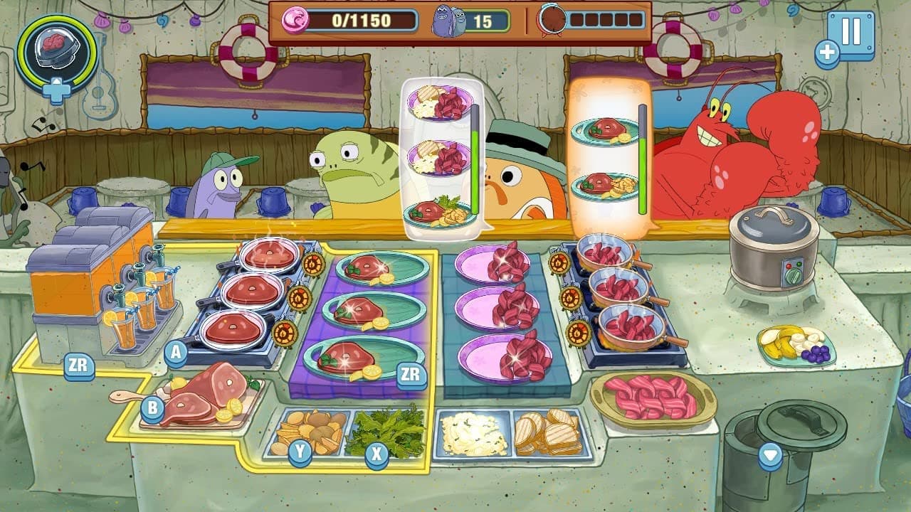 Игра SpongeBob: Krusty Cook-Off. Extra Krusty Edition (Nintendo Switch, русские субтитры) 6