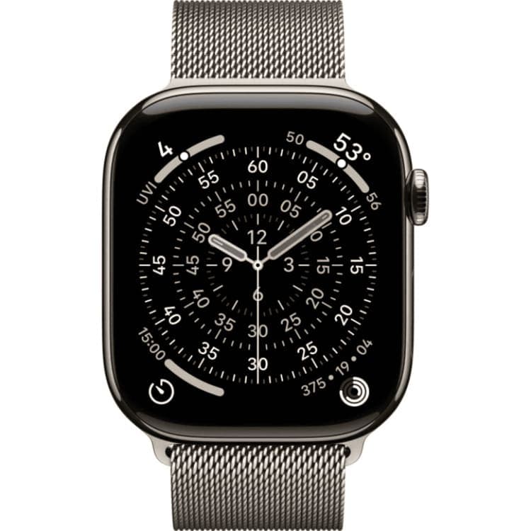 Смарт-часы Apple Watch S11 - 42 mm Titanium Natural case | Natural Milanese Loop 2