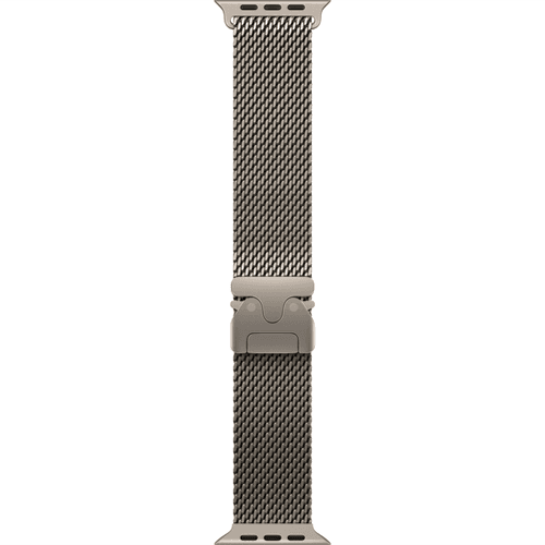 Смарт-часы Apple Watch Ultra 2 (2024) - 49 mm Natural Titanium case | ремешок Titanium Milanese Loop цвета Natural Titanium, размер L 3