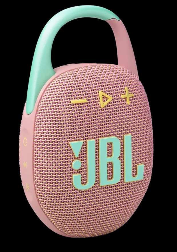 Портативная колонка JBL Clip 5 Розовый