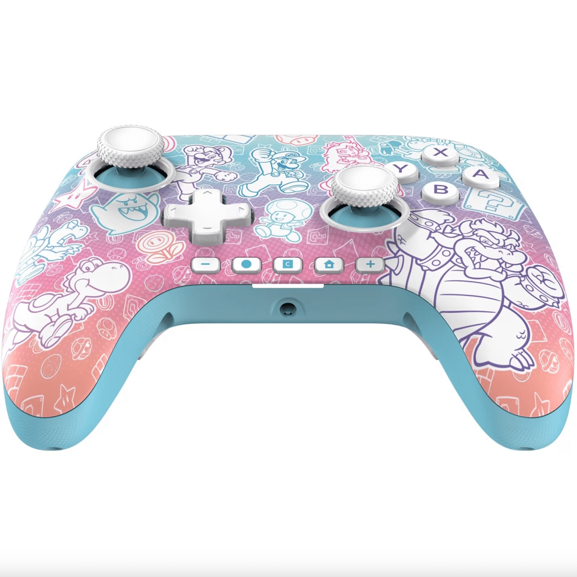 Контроллер PowerA Advantage Wired Mushroom Kingdom для Nintendo Switch 2 2