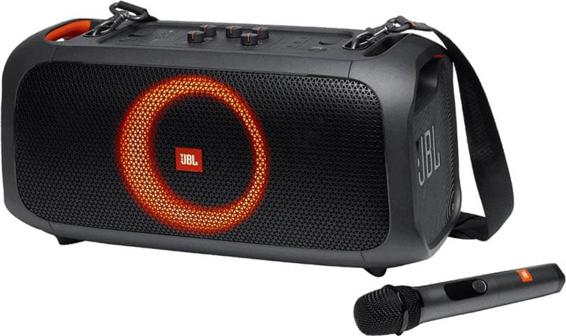 Беспроводная акустика JBL PartyBox On-The-Go (2 микрофона ), Black