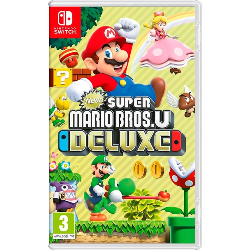 Игра New Super Mario Bros. U Deluxe (Nintendo Switch, русские субтитры)