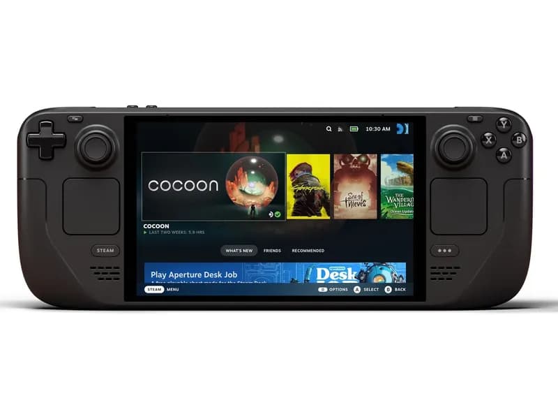 Игровая приставка Valve Steam Deck OLED 1Tb (UK), чёрный