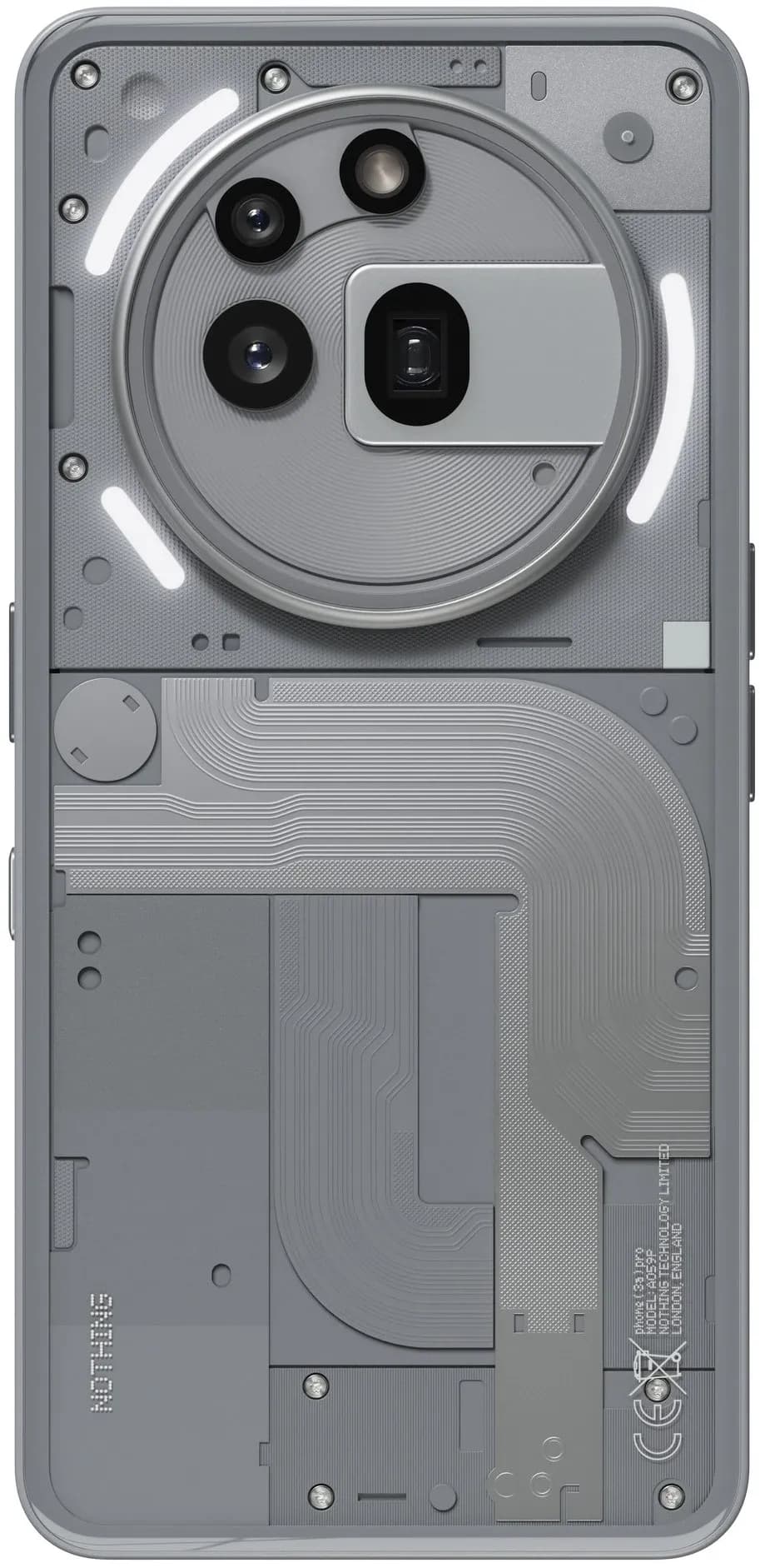 Смартфон Nothing Phone 3A Pro, 12/256 ГБ (Серый | Grey) 5