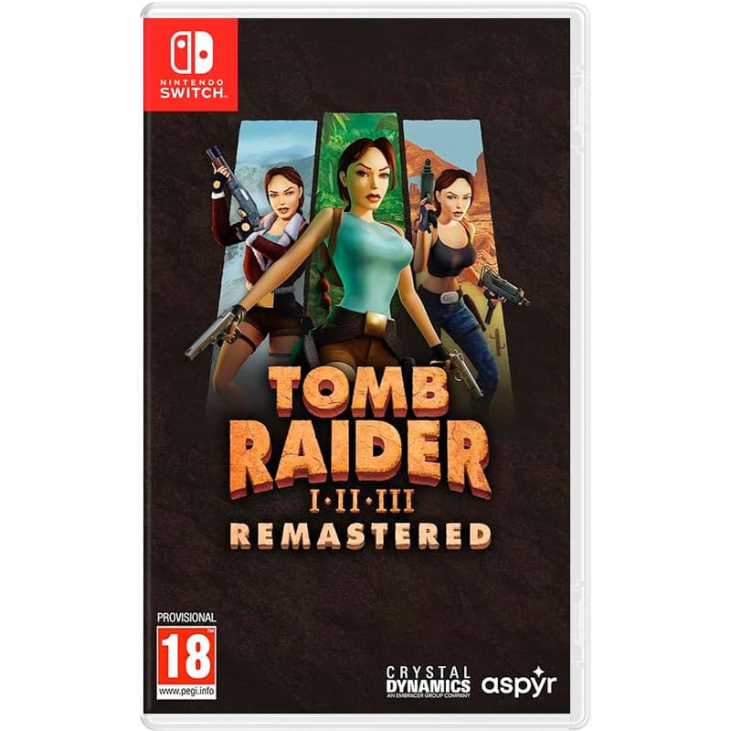 Игра Tomb Raider I-III Remastered (Nintendo Switch, полностью на русском)