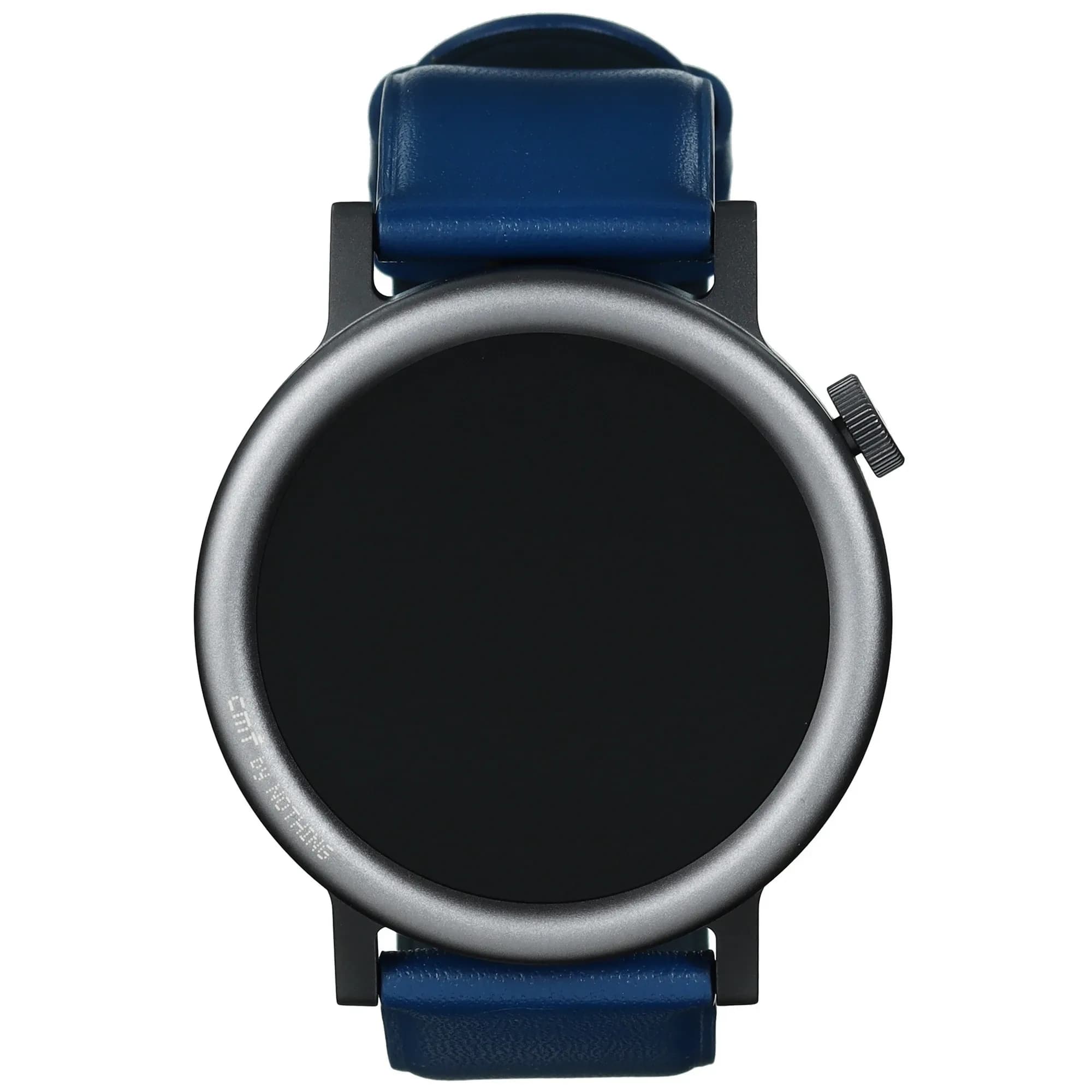Смарт-часы CMF by Nothing Watch Pro 2 - тёмно-серый безель, синий кожаный ремешок 3