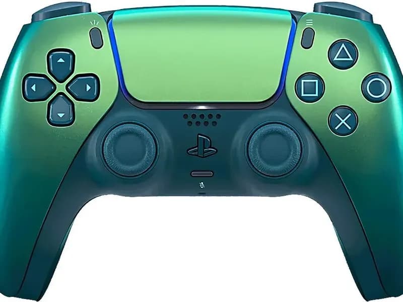 Геймпад Sony DualSense PlayStation 5, бирюзовый хром