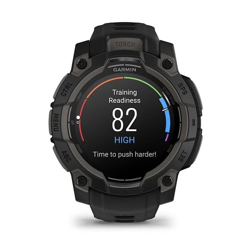 Смарт-часы Garmin Instinct 3 - 45 mm, Amoled, Черный, угольно-черный ремешок 8