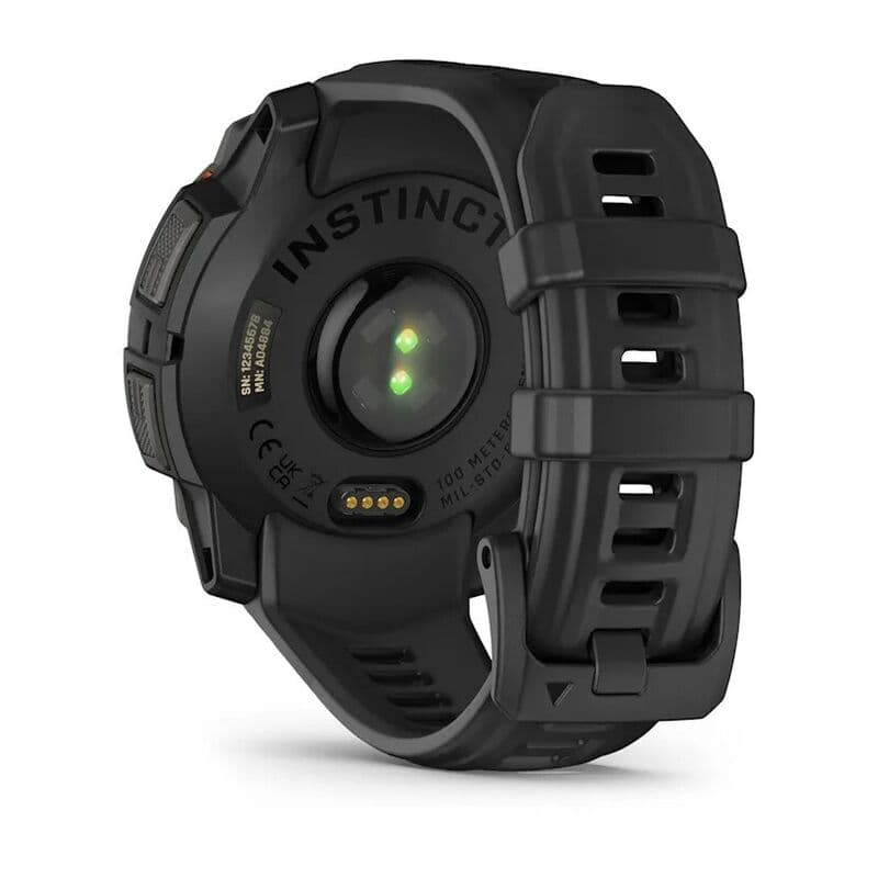 Смарт-часы Garmin Instinct 3 - 45 mm, Solar, Черный, черный ремешок 8