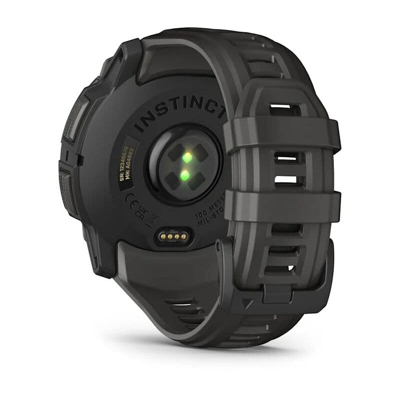 Смарт-часы Garmin Instinct 3 - 50 mm, Amoled, Черный, угольно-черный ремешок 9