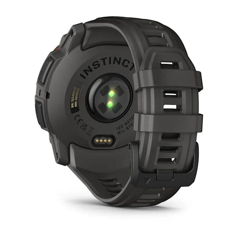 Смарт-часы Garmin Instinct 3 - 50 mm, Solar, Черный, угольно-черный ремешок 7