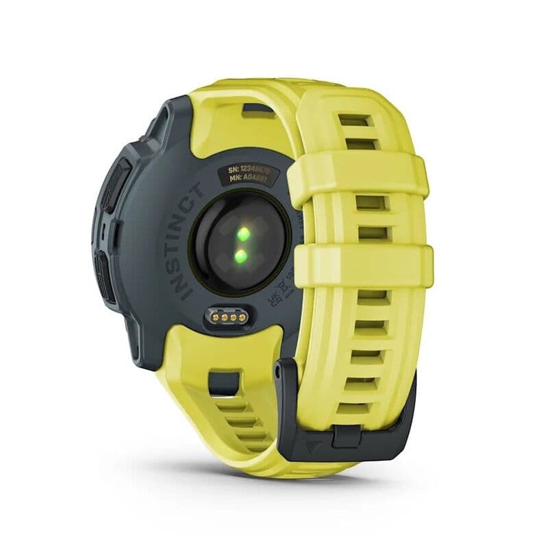 Смарт-часы Garmin Instinct E - 45 mm, Лаймовый, лаймовый силиконовый ремешок 6
