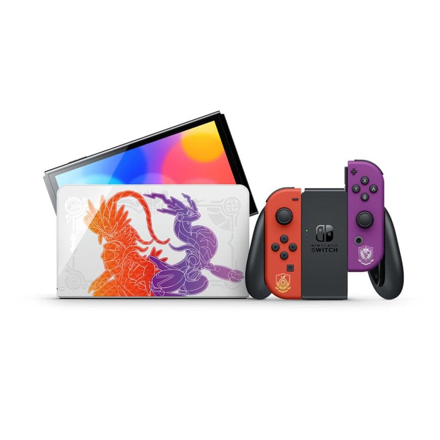 Игровая приставка Nintendo Switch OLED Pokemon Scarlet and Violet Edition