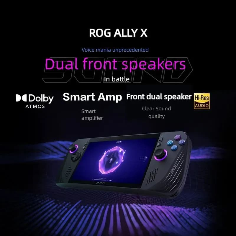 Портативная игровая консоль Asus ROG Ally X 24/1Tb (EU), чёрный (RC72LA) 8