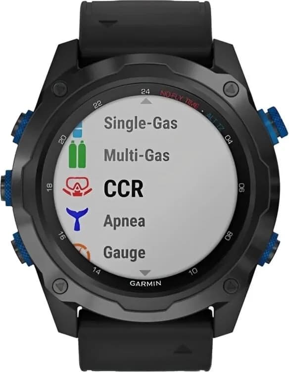 Смарт-часы Garmin Descent Mk2i - 52 mm, Титановый с DLC-покрытием и черным ремешком 2