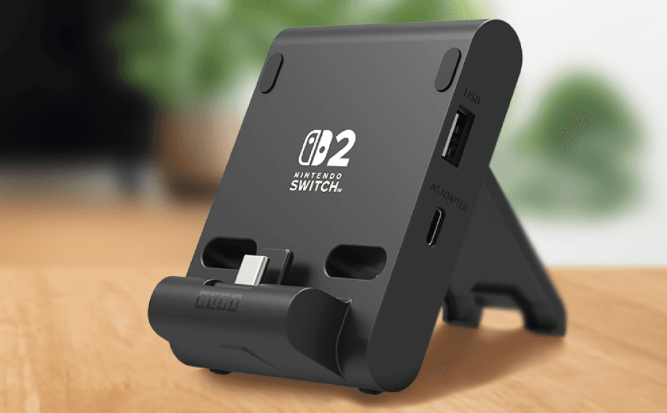 Игровой стенд Hori Dual USB PlayStand для Nintendo Switch 2 3