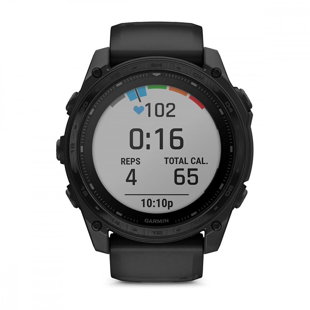 Смарт-часы Garmin Tactix 8 Solar Sapphire, AB Ultralight - 51 mm, Черный с черным ремешком (010-03407-00) 8