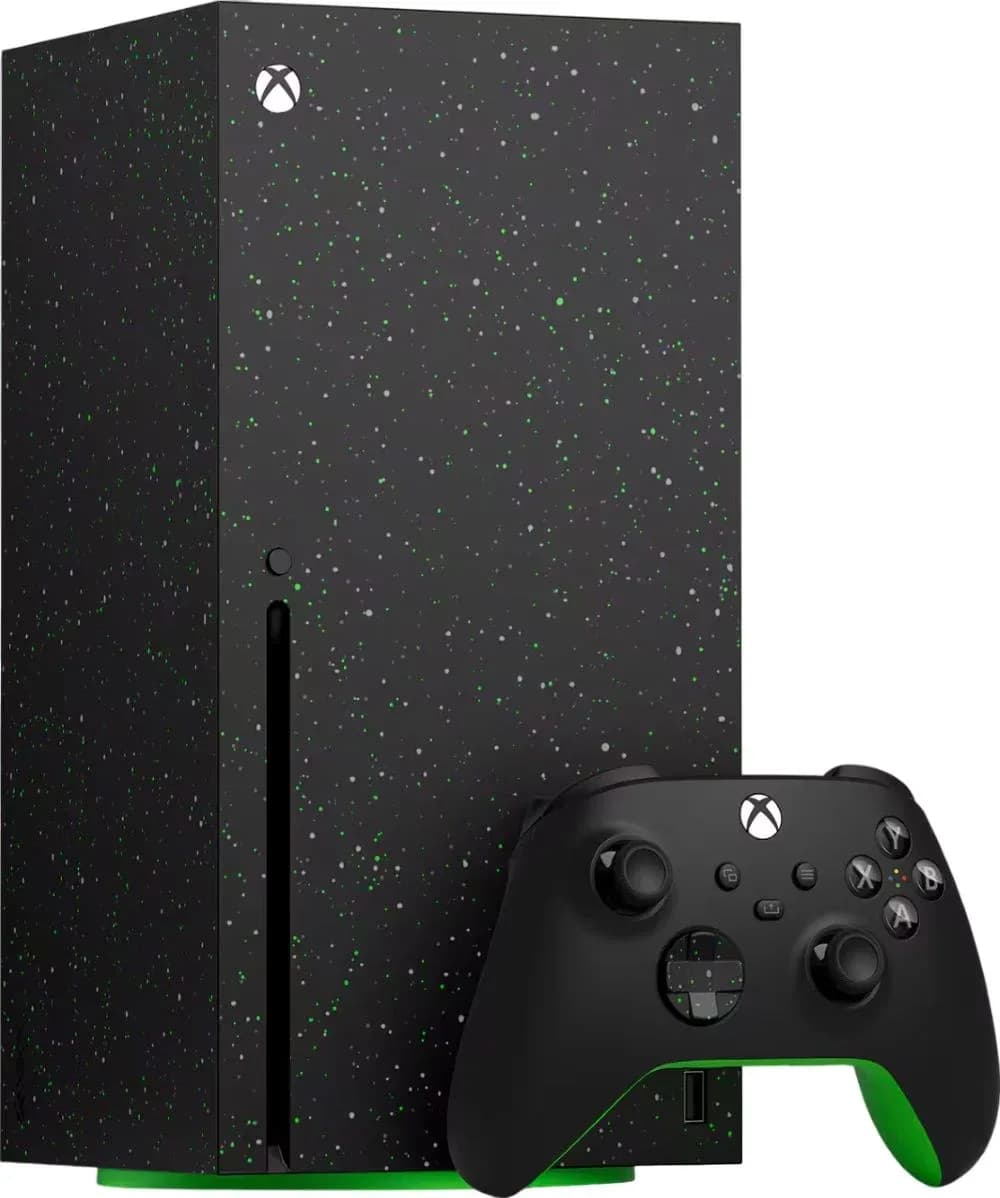 Игровая приставка Microsoft Xbox Series X Galaxy Black 2Tb, чёрный 2