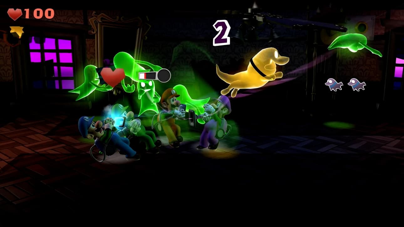 Игра Luigi's Mansion 2 HD (Nintendo Switch, полностью на русском) 2