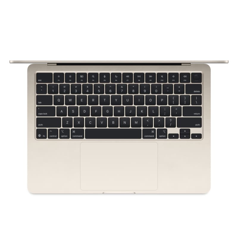 Ноутбук Apple MacBook Air 13" M4 (2025) 10C CPU/8C GPU, 16 ГБ RAM, 256 ГБ SSD, (Starlight | Сияющая звезда) 2