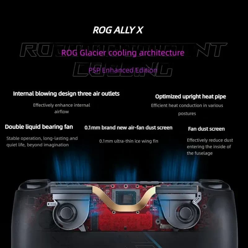Портативная игровая консоль Asus ROG Ally X 24/1Tb (EU), чёрный (RC72LA) 7