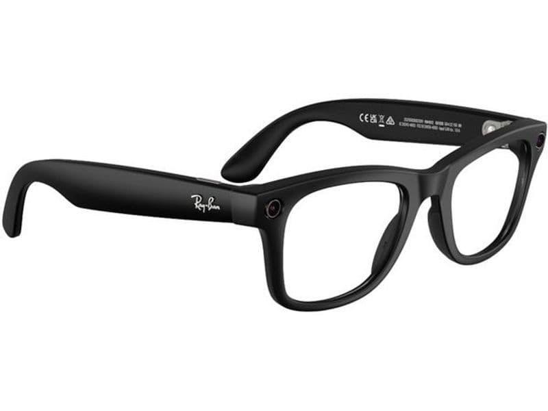Умные очки Ray-Ban Meta Wayfarer RW4012 (Матовая чёрная оправа, линзы поляризованные графитовый градиент), размер L 3