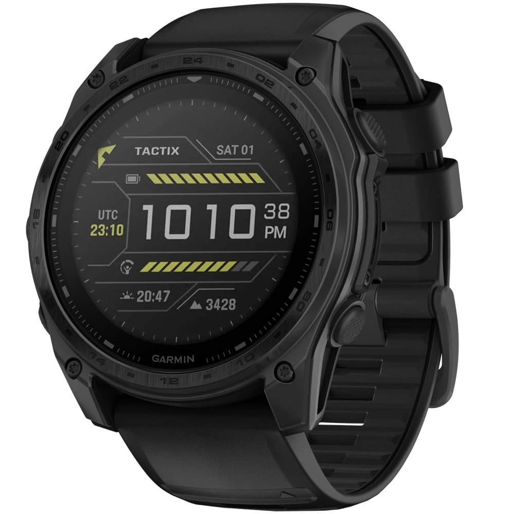 Смарт-часы Garmin Tactix 8 Solar Elite - 51 mm, Черный, черный нейлоновый ремешок 4