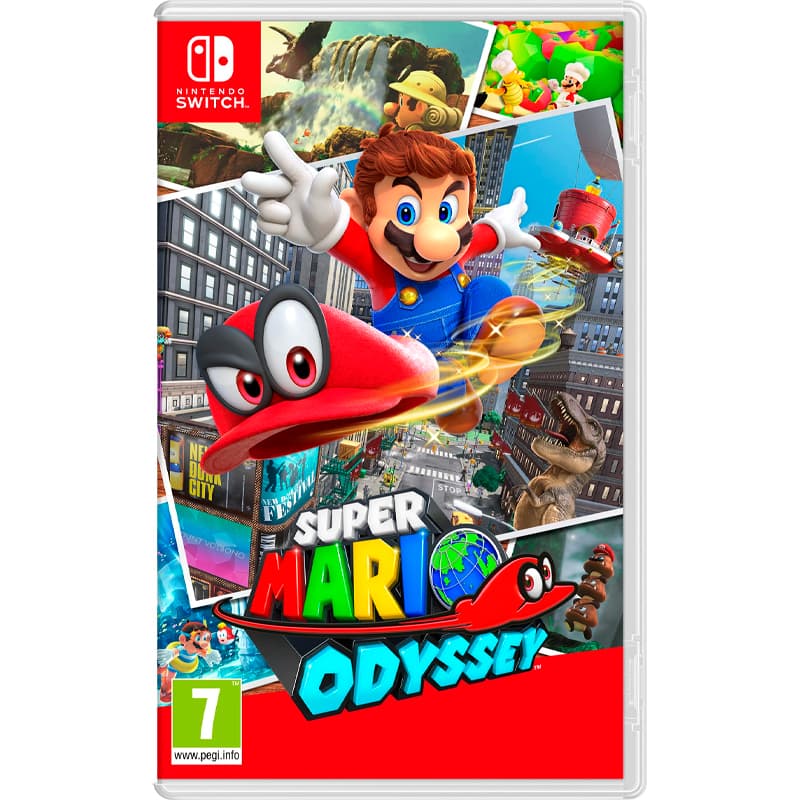 Игра Super Mario Odyssey (Nintendo Switch, полностью на русском)