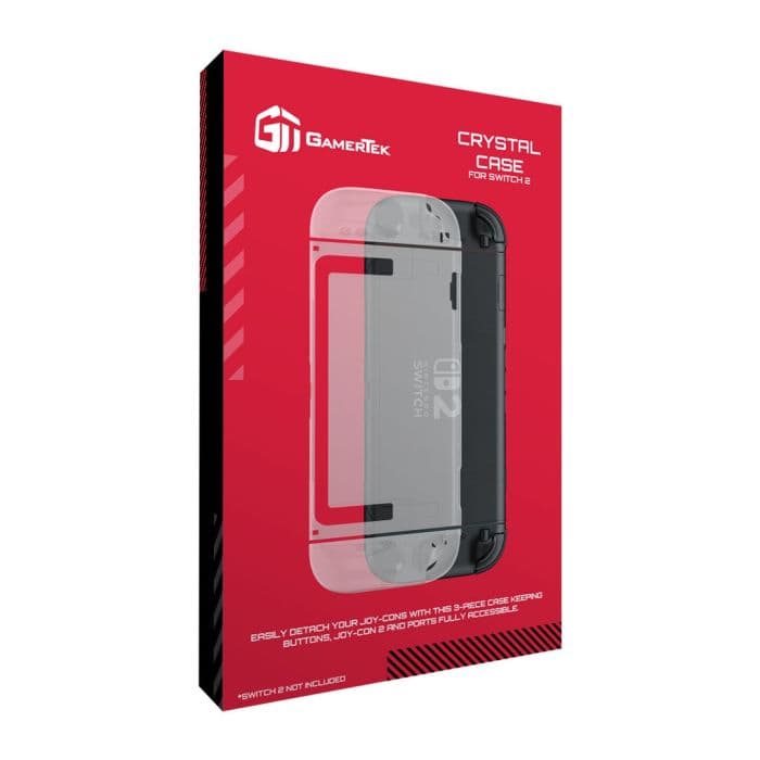Прозрачный защитный чехол GamerTek для Nintendo Switch 2