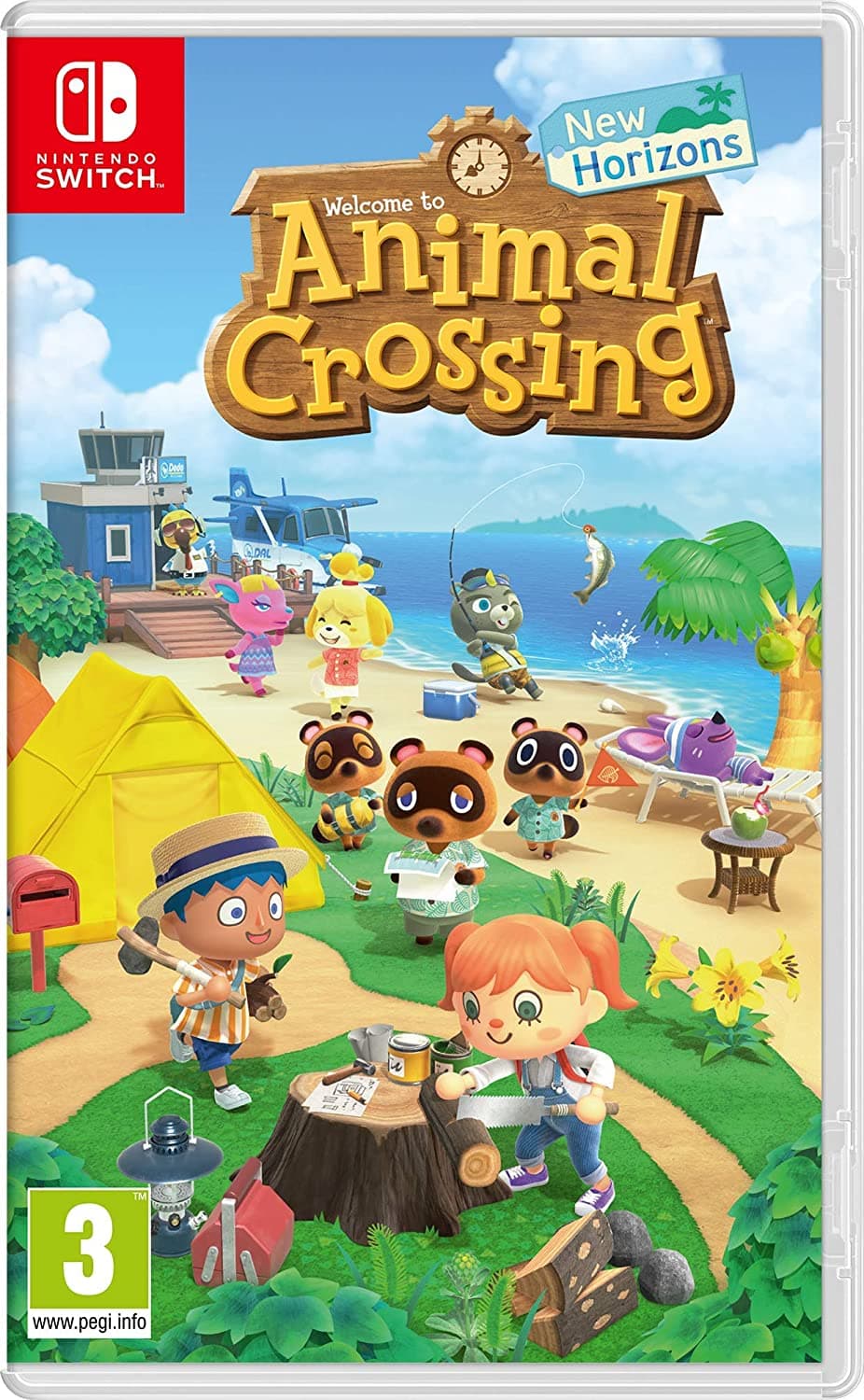 Игра Animal Crossing: New Horizons (Nintendo Switch, полностью на русском)