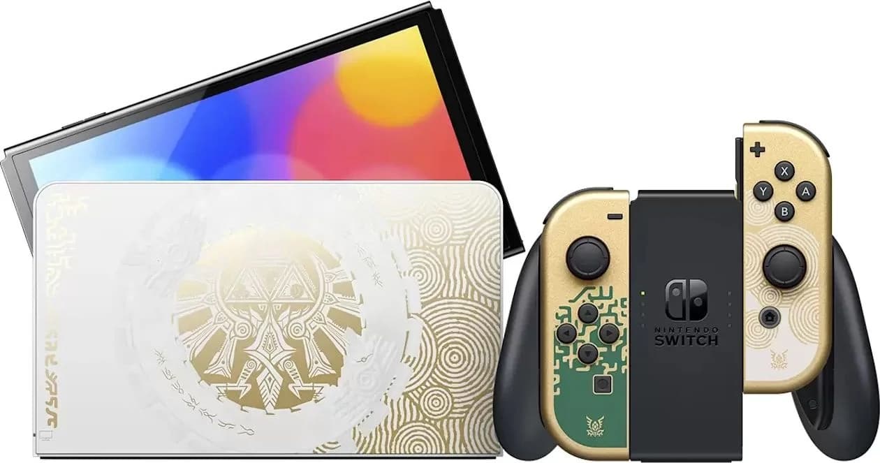 Игровая приставка Nintendo Switch OLED The Legend of Zelda: Tears of the Kingdom Edition 64Gb