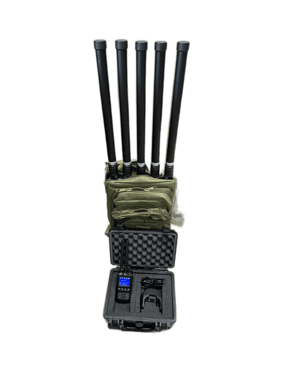 Комплекс РЭБ "Малыш - 5" 200W (тип рюкзак) + Детектор БПЛА