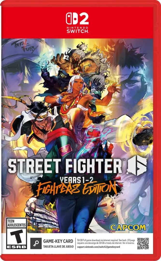 Игра Street Fighter 6 Years 1-2: Fighters Edition (Nintendo Switch 2, английская версия)