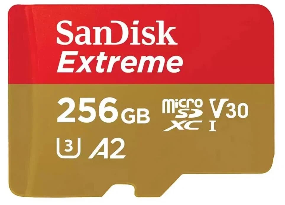 Карта памяти SanDisk Extreme MicroSD 256Gb