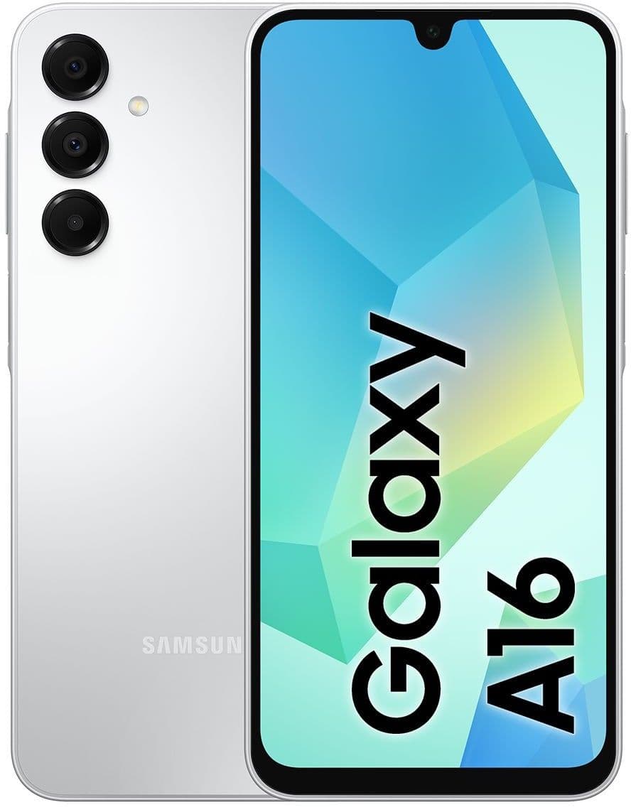 Смартфон Samsung Galaxy A16 | 4/128 ГБ, Серебристый