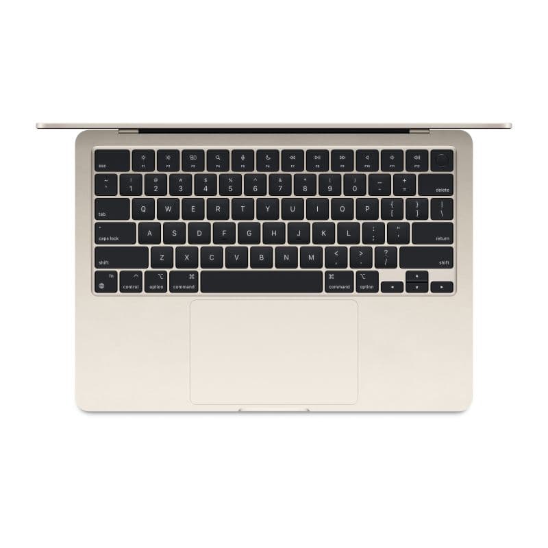 Ноутбук Apple MacBook Air 15" M3 (2024) 8C CPU/10C GPU, 8 ГБ RAM, 256 ГБ SSD, Starlight 3