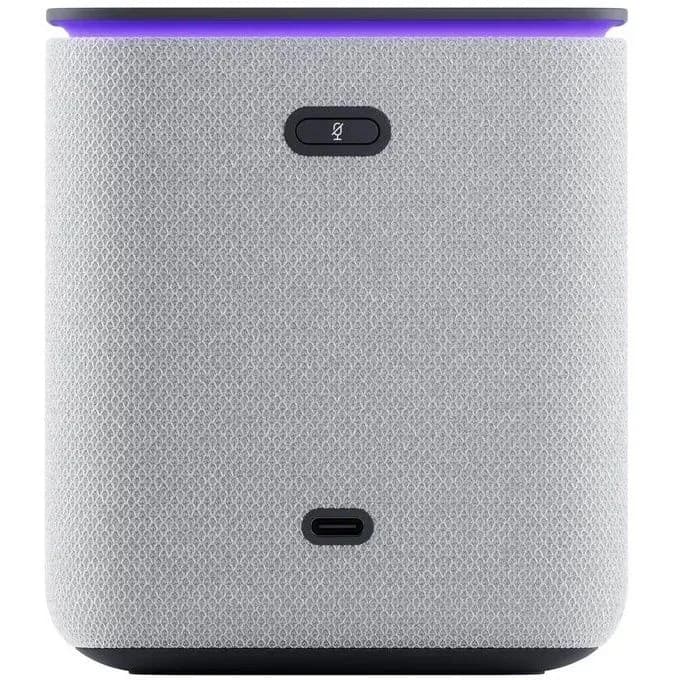 Умная колонка Яндекс Станция Миди серебристый 3