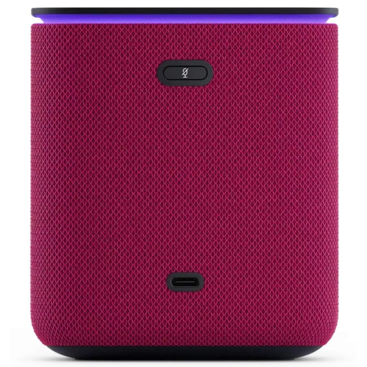 Умная колонка Яндекс Станция Миди с Алисой с Zigbee Малиновый 3