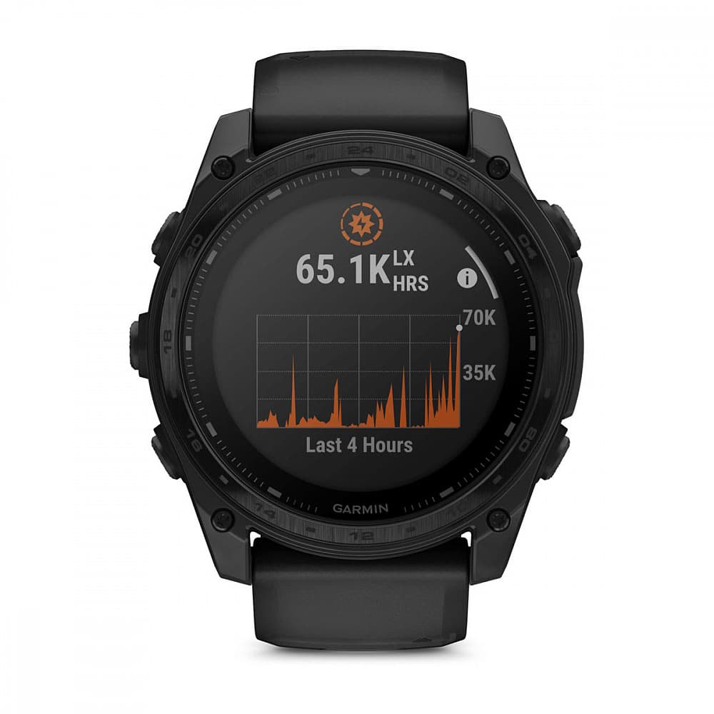 Смарт-часы Garmin Tactix 8 Solar Sapphire, AB Ultralight - 51 mm, Черный с черным ремешком (010-03407-00) 7