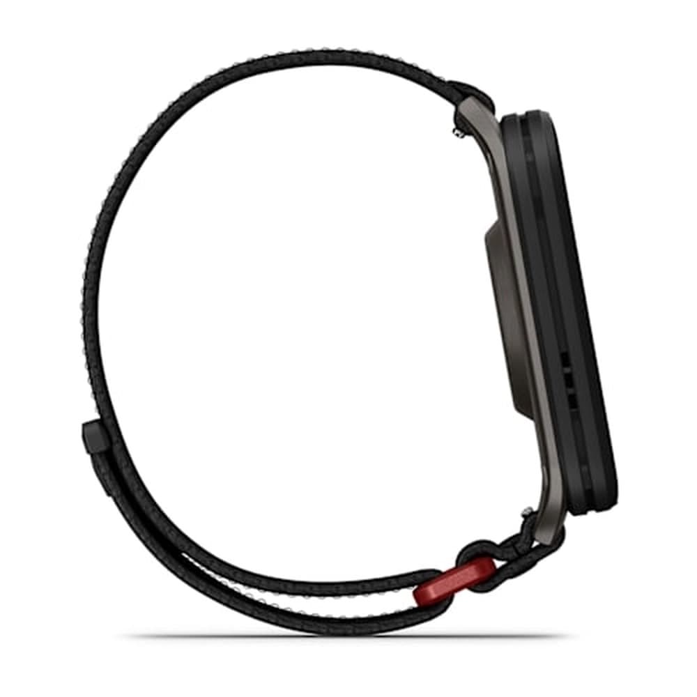 Смарт-часы Garmin Venu X1 - 51 mm, Черный с серой титановой крышкой, черный нейлоновый ремешок 4