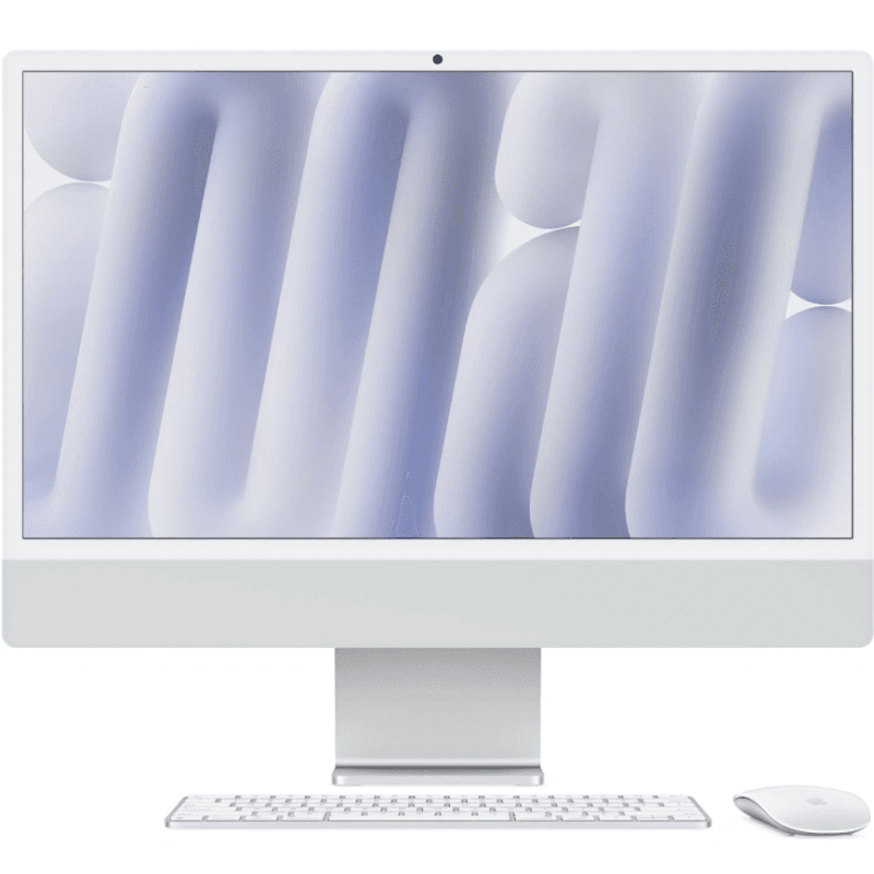 Моноблок Apple iMac 24" M4 (2024) Retina 4,5K 10C CPU/10С GPU, 32 ГБ RAM, 1 ТБ SSD (Silver | Серебро)