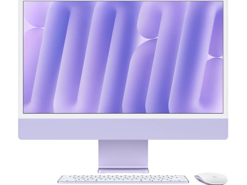 Моноблок Apple iMac 24 (2024) M4 16/256 ГБ Фиолетовый (MWV63) 10C CPU / 10C GPU