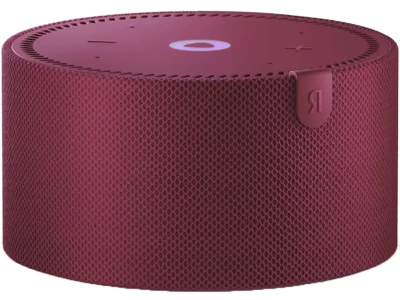 Умная колонка Яндекс Станция Мини 2 без часов, Красный гранат